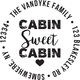 Cabin Sweet Cabin Self Inking Stamper Image 3 of 3